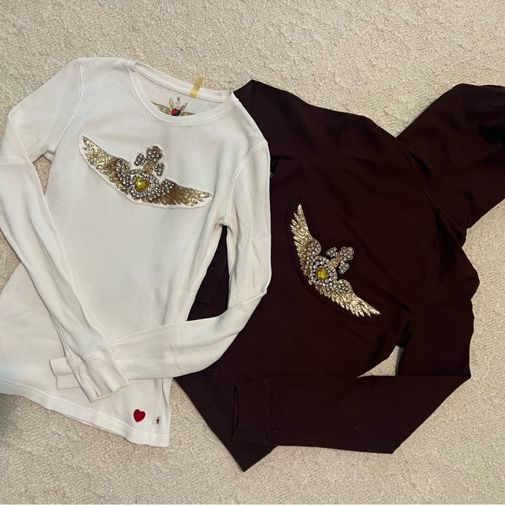 Twisted Hearts Zip Up Sweatshirt and Shirt Brand New